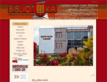Tablet Screenshot of biblioteka.jaraczewo.pl